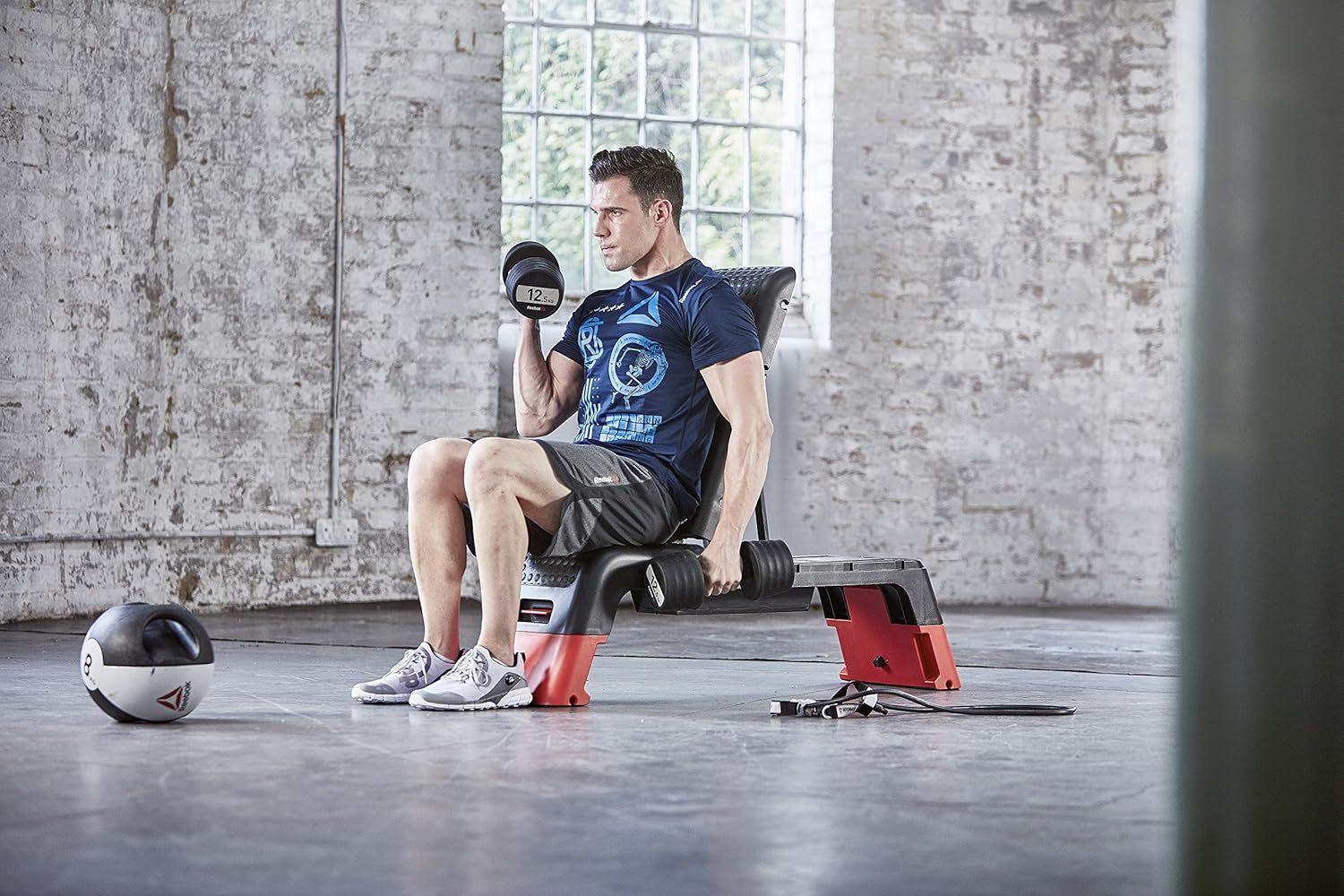 Adjustable Multipurpose Bench for Aerobic Strength Training - Incline & Decline Options